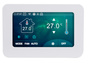 Radiatore del pannello d'acciaio del riscaldamento <span class=keywords><strong>a</strong></span> <span class=keywords><strong>pavimento</strong></span> del termostato del touch screen di colore - Product Image 2