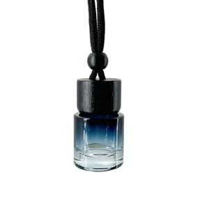 Botella Difusora de Aroma para Coche Cuadrada de 8ml, Vacía, Colorida, de Vidrio, con Tapa de Madera - Product Image 6