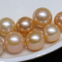 Perles d'eau douce naturelles Edison violettes métalliques de 10-13 mm, haute brillance, légère imperfection, couleur non teinte, vente en gros