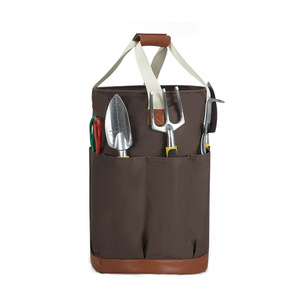 Custom Multi-Purpose Outdoor <b>Garden</b> Handbag <b>Tool</b> Bag Oxford Cloth Water Repellent Convertible Strap 10-14 Pockets for <b>Tools</b> - Product Image 5
