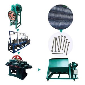 Máquina automática de fabricación de clavos de alambre común, tornillo de hierro y acero para techado y hormigón - Product Image 6