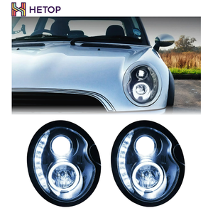 HETOP <span class=keywords><strong>Mini</strong></span> R50 Phare 2001-2006 R52 <span class=keywords><strong>R53</strong></span> Mise à niveau LED Feux de voiture Phare Feux de jour Accessoires automobiles pour BMW - Product Image 1