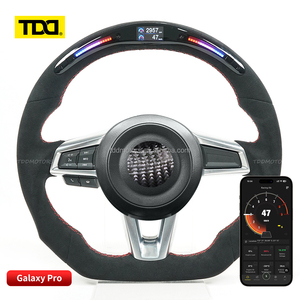 Volante de fibra de carbono TDD LED para Mazda 3, Mazda 6, CX5, RX7, CX-4, CX-5, RX-7, Axela, Atenza, RX8, MX5, CX3, CX8, CX9 - Product Image 2