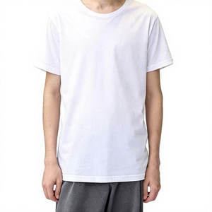 240 Grams Unisex 100% Cotton Jersey Solid Oversized Heavyweight Vintage Casual Breathable Custom Blank T <b>Shirt</b> - Product Image 4