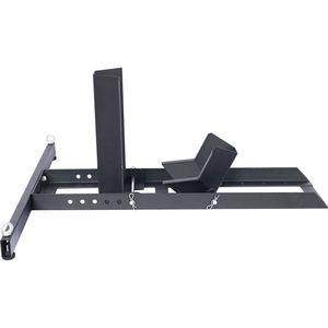 DB Adjustable Heavy-Duty 1800 Lb. Capacity Steel Motorcycle Stand/<b>Wheel</b> <b>Chock</b> - Product Image 2