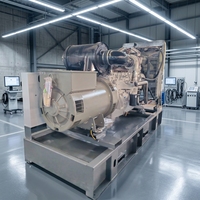 Offener Dieselgenerator 150/200 KVA 100KW mit Schwungrad, Fernstart/Autostart, Fernbedienung, Niedrig-ATS, 50/60Hz, 1800 U/min