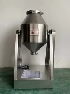 Dzjx 304 misturador de pó farmacêutico, 200 litros/mistura de tempero, misturador de tambor em pó para laboratório, modelo de farmácia w-100