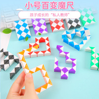 Cube Magique Serpent Règle 24 Wedges Twist Puzzle Drôle Main Spin Anti-stress Toysmagic Serpent Cube Jeu Serpent Jouets