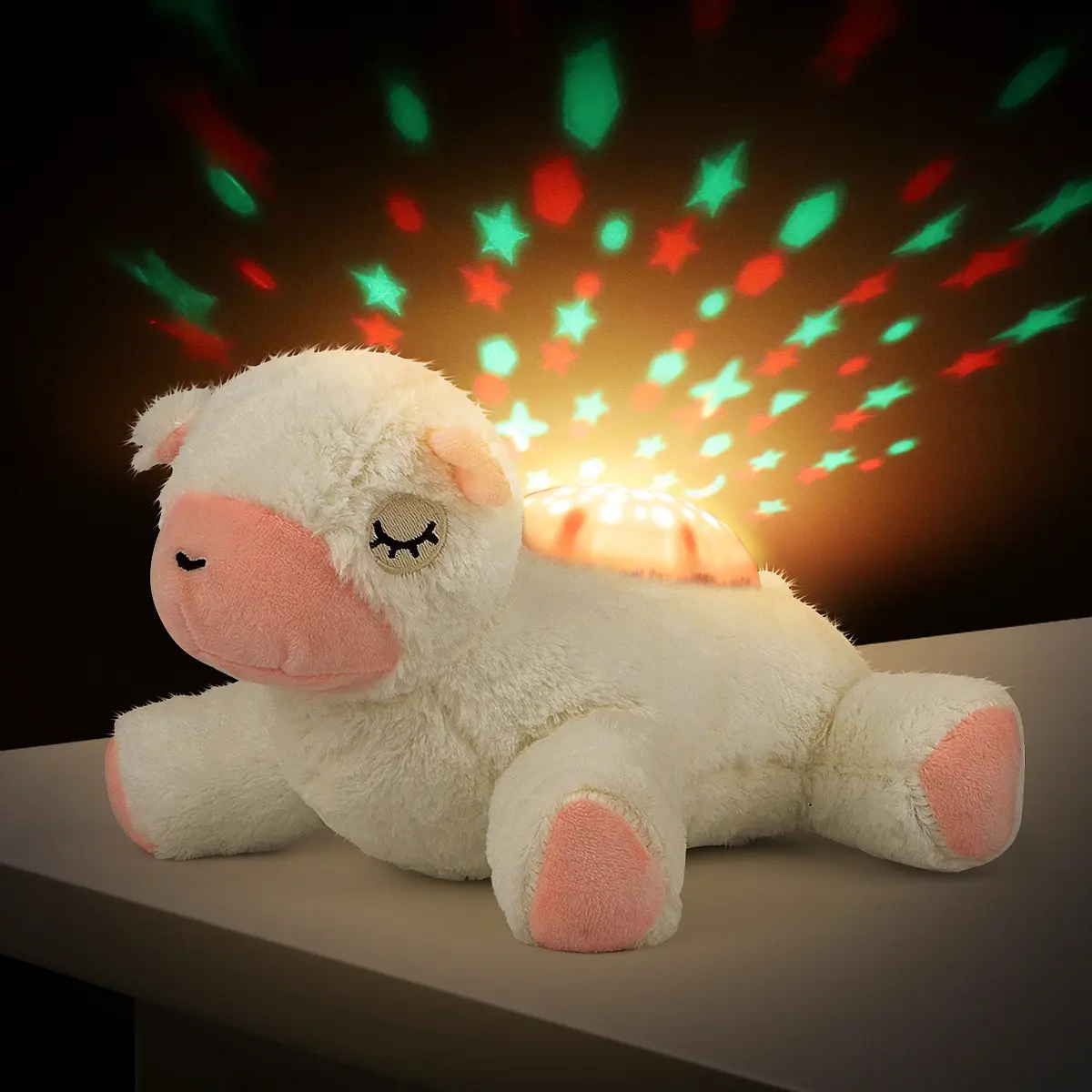 2022 best gift cute kids toy multifunctional night light baby night light projector sleep trainer, night light led