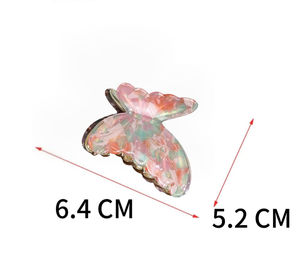 She Shares Accessoires Super Fairy Butterfly Claw Clip High-end Sensation Acétate Hair Clip <span class=keywords><strong>Cheveux</strong></span> Femme - Product Image 4