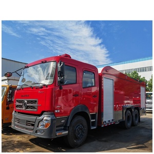Camión de Bomberos Dongfeng 6x4 de 12000L, Diésel, de Servicio Pesado, Combinado con Agua, Espuma y Polvo - Product Image 2