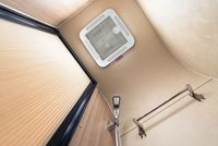Ventilateur de toit pour camping-car avec éclairage LED et réglages de minuterie, idéal pour yacht et cuisine – Qualité supérieure – Fournisseur direct