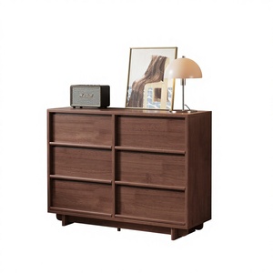 Solid Wood <b>Drawer</b> Cabinet Storage Cabinet for Living Room Dining Sideboard Bedroom Furniture 9-<b>Drawer</b> Cabinet - Product Image 1