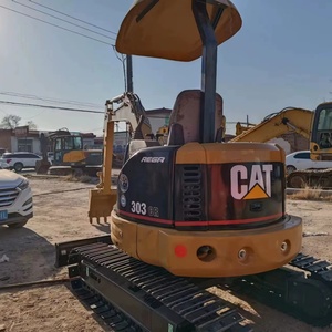 รถขุดตีนตะขาบขนาดเล็ก Cat303cr 303e 303.5e 305.5e2 306e สำหรับใช้ในบ้าน รุ่น Cat303c Cat304c คุณภาพสูง ลดราคา - Product Image 3