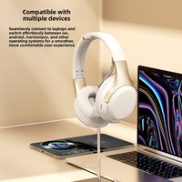 Headphone Nirkabel Over-ear Terbaru untuk 5.0 dengan Mikrofon, Active Noise Cancellation (ANC), Suara HIFI