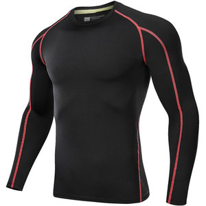 Da Uomo su misura Quick Dry Sotto Strato di Base di Compressione Sport Top A Manica Lunga T-Shirt - Product Image 6