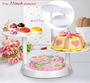Wholesale Pop 3 Tier Wedding Cake Stand Dessert Cupcake Party Cake Stand Set Decorative