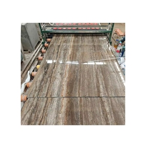 Đá cẩm thạch tự nhiên đá bạc màu xám travertine Mài bên ngoài đá paver flamed bán buôn pháp phong cách bên ngoài đá lát đá cẩm thạch - Product Image 1