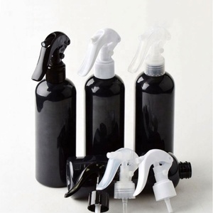 Custom Logo Printing Label Black White Plastic Trigger Water Spray <b>Bottles</b> 400ml Fine <b>Mist</b> Spray <b>Bottle</b> - Product Image 3