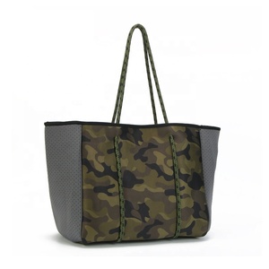 Sac de plage en néoprène imperméable de haute qualité, vente chaude <span class=keywords><strong>2023</strong></span>, ensemble de sacs à main de luxe - Product Image 4