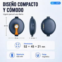 Traceur GPS 4G LTE portable pour animaux de compagnie avec son et lumière pour chiens et chats, dispositif de collier étanche, colliers pour chiens avec GPS