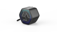 Draagbaar voor 5.3 luidspreker Wekker FM-radio TF-kaart Handsfree bellen Thuis Mini Plastic luidspreker Batterijduur 5-10 uur