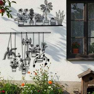 Decorazioni murali in metallo tagliate al laser personalizzate, sculture, design per giardini, opere d'arte in metallo e murales in ferro battuto - Product Image 1