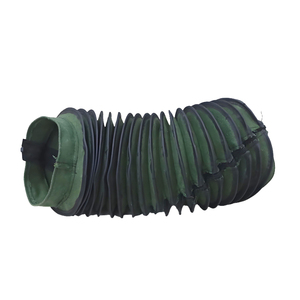 Yüksek Sıcaklık Naylon Dairesel Akordeon Körük Kapak Fermuarı Hidrolik Silindir Koruması Toz Koruyucu-CNC Freze/Torna - Product Image 1