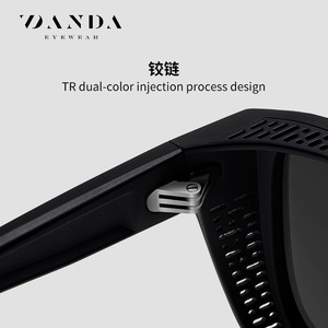 Danda Polarized Sunglasses S16109 UV400 PC <b>Frame</b> TAC Lens Men Outdoor Sports Casual - Product Image 2