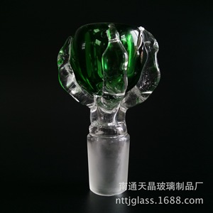Tianjing Glass <b>Wine</b> Stopper 1419 Sai Pipe Dragon Claw Style Colorful Transparent High Quality - Product Image 2
