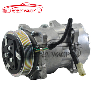 Compresor de CA automático 6453P9 9659231080 para Peugeot206 306 para 406 para Fiat Pucato para aire acondicionado de coche Ulysse 7V16 6PK WXPG004 - Product Image 2