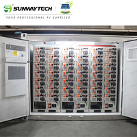 Armoire de batterie industrielle 250 kW 482 kWh |   Solution modulaire de stockage d'énergie C&I pour l'égalisation des pics de consommation