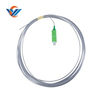 Kabel Serat Optik Multimode Simplex SC APC UPC 0.9mm 1m dengan Selubung LSZH/PVC Berkode Warna