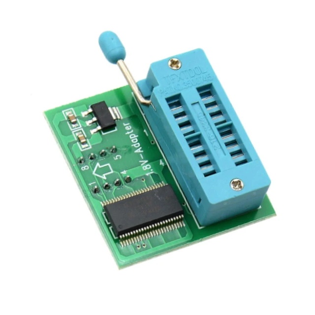 1.8V Adapter for Motherboard 1.8V SPI Flash SOP8 DIP8 W25 MX25 Use on Programmer TL866CS TL866A EZP 2010 EZP2013 CH341