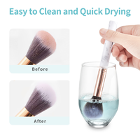 Offre Spéciale Outils de Maquillage Nettoyant Brosse Cosmétique Nettoyant et Poudre Puff Wash Liquide de Nettoyage