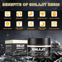 Résine de Shilajit de l'Himalaya en Gros 30g Pure, Enrichie en Acide Fulvique et Plus de 85 Oligo-éléments, Complément Renforçant l'Immunité