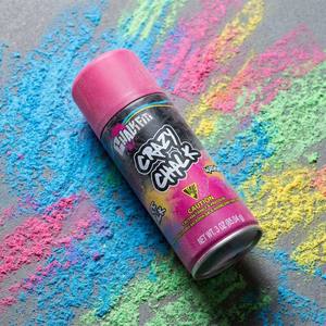 Craie en spray lavable non toxique 3oz bleue et rouge pour enfants, <span class=keywords><strong>jeux</strong></span> de dessin artistique sur trottoir et activités extérieures - Product Image 3