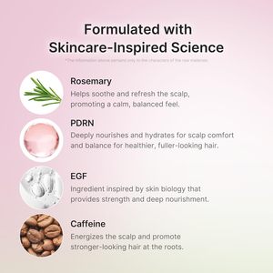 Sérum nourrissant pour le cuir chevelu medicube Rosemary PDRN, sérum non gras et léger pour des cheveux d'apparence plus épaisse, plus volumineuse et plus dense - Product Image 4