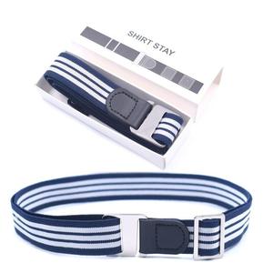 Cintura Elastica da Ragazzo 2.5cm di Larghezza, Nuovo Stile alla Moda, in Poliestere, Gomma e Nylon, Casual, per Esterni, con Fibbia in Lega a D-ring e Stampa a Trasferimento Termico - Product Image 5