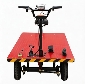 Carretilla Eléctrica de Plataforma Plana para Transporte de Carga en Almacén - Product Image 1