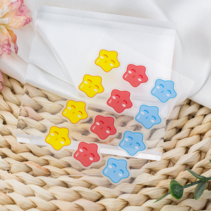 แผ่นแปะสิวที่ติดด้วยถ่าน72จำนวนสติกเกอร์ที่ทำให้บริสุทธิ์อย่างล้ำลึกป้องกันสิวหัวดำมีรอย<span class=keywords><strong>สิว</strong></span>ลดการ<span class=keywords><strong>ดูแล</strong></span> - Product Image 2