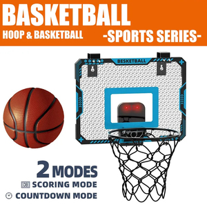 Tableau de score électronique portable mural de haute qualité pour l'intérieur, jouet de basket-ball mobile pour l'entraînement sportif des enfants - Product Image 2