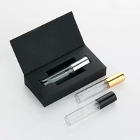 Mini boîtes de vaporisateurs de parfum biodégradables écologiques en matériaux recyclés avec impression de logo personnalisée (quatre couleurs) sur papier couché