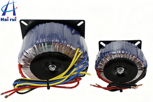 หม้อแปลงไฟฟ้าแบบทอรอยด์สามเฟสประสิทธิภาพสูงสำหรับอุตสาหกรรม ยี่ห้อ Hairui กำลังไฟ 1000 วัตต์ แรงดันไฟฟ้าขาเข้า 110/220/380 โวลต์ แรงดันไฟฟ้าขาออก 110 โวลต์ ประสิทธิภาพ 95%-97% มาตรฐาน ISO9001 - Product Image 6