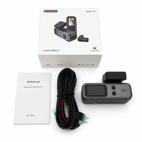 Caméra embarquée WiFi CYXF Q 1296P, angle de 130°, écran IPS de 1,47 pouces, surveillance de stationnement 24h/24, capteur G, contrôle par application, DVR de voiture