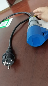 IP44 Cee Châu Âu 3*2.5 mét cáp với công nghiệp cắm và ổ cắm 16A 32A 380V duy nhất giai đoạn ba dây H05VV-F - Product Image 4