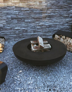 Chimenea de leña de lujo personalizada para exteriores, estufa multi-combustible para villas, casas de huéspedes, patios y jardines. - Product Image 2