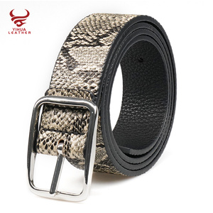 Faldas personalizadas a la moda para mujer, cinturones con relieve de pu, vestidos de piel, cinturones de serpiente, <span class=keywords><strong>2021</strong></span> - Product Image 1