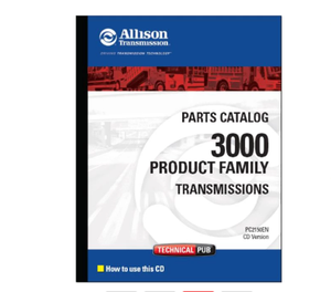 Catalogue des pièces de transmission Allison, manuel de diagnostic et de service 2019, DVD complet - Product Image 2