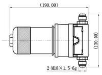 Filter Oli Hidrolik Inline 25MPa 10m Filtrasi 10m (Suhu Rendah -60C 40L/mnt) Pemesinan CNC Kawat EDM Pengeboran
